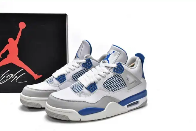 308497-105 Retro (2012) Military Blue Air 4 Jordan 0615